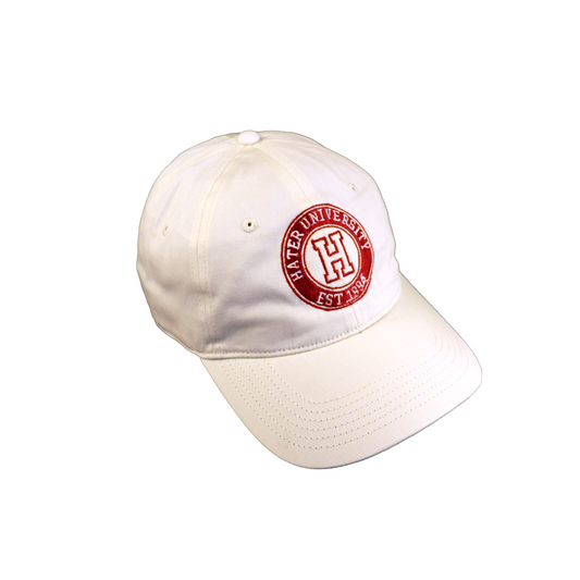 Hater University Crest Cap - Cream