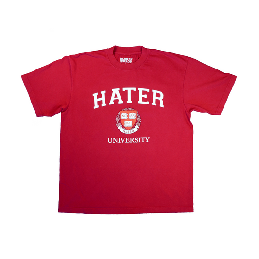 Hater University Classic Tee - Crimson