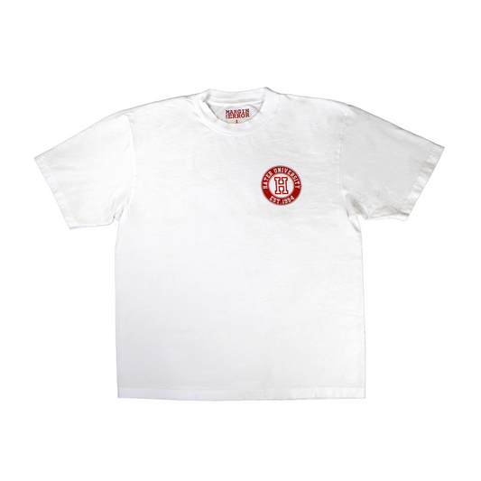 Hater University Crest Tee - White