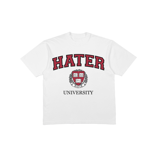 Hater University Tee - White